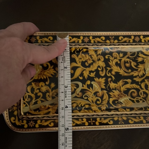 MARRAKESH FINE PORCELAIN TRAY BY CASA ELITE - Picture 8 of 8